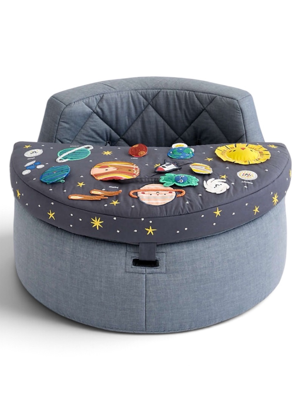 Crate & Kids Deep Space Baby Activity Chair Sensory Tray Solar System